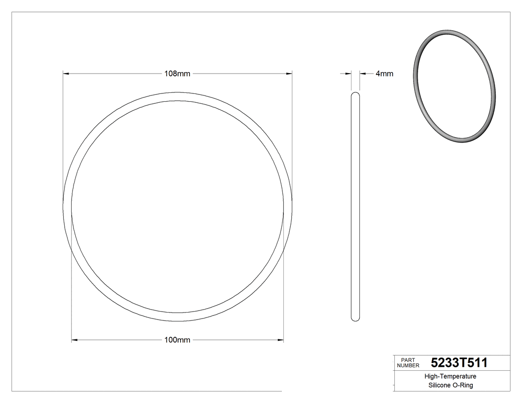 Technical drawing - 5233T511